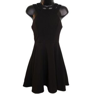 B. Smart Black Fit & Flare Party Strappy Cocktail Little Black Dress Size‎ 3